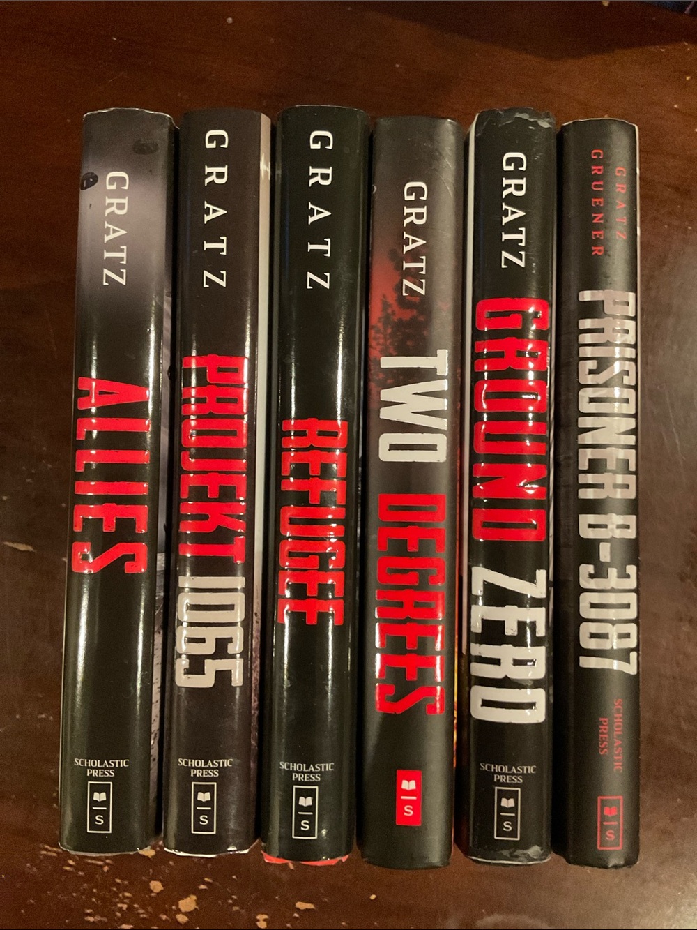 Alan Gratz - set of six hardcover books.